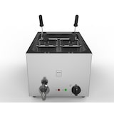 thumbnail of METRO Professional Cozedor de massa elétrico GNC1025, aço inoxidável, 35,4 x 63,3 x 44,6 cm, 25L, 3200 W, 3 cestos, prateado