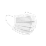 thumbnail of Caja 50 mascarillas quirúrgicas IIR con gomas blanco