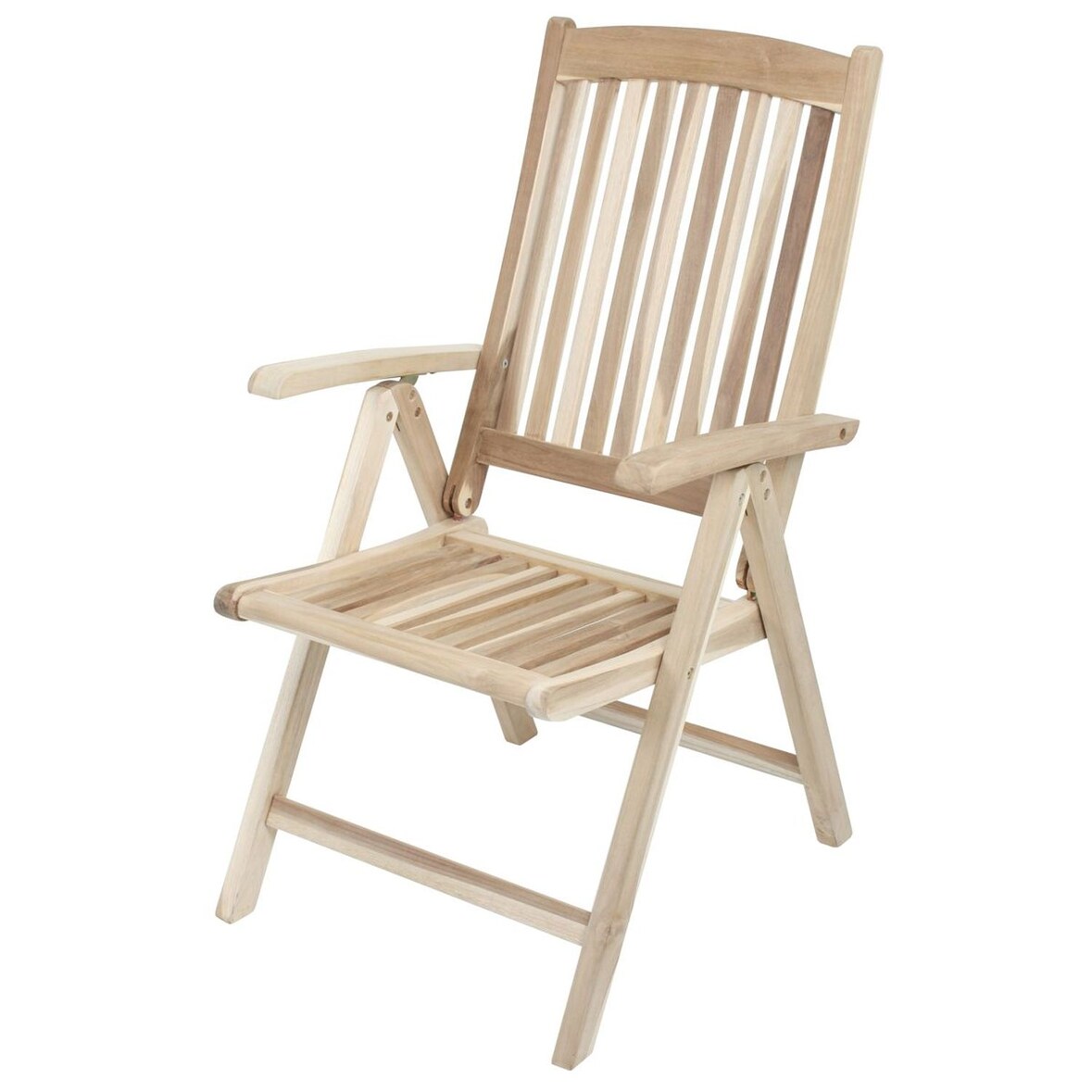Hochlehner Lehnstuhl Klappstuhl Stuhl verstellbar Teak