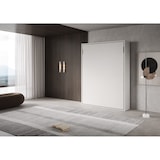 thumbnail of Versia 140 Wit opklapbaar verticaal Frans bed