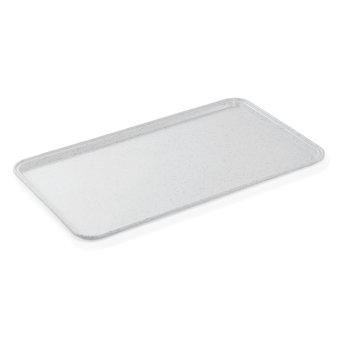WAS Germany - GN Tablett Tray 97, 1/1, hellgrau mit kleinen  Punkten, Polyester