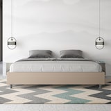 thumbnail of Letto Sommier con rete imbottito 180x210 similpelle tortora Azelia