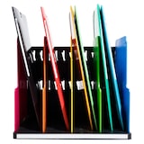 thumbnail of EXACOMPTA Trieur vertical ModuloTop + 5 intercalaires Iderama Noir/Arlequin