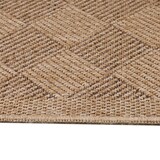 thumbnail of Carpetsale24 In & Outdoor Teppich 200x290 cm – Flachgewebe Teppich für Balkon, Wohnzimmer & Garten – Pflegeleicht, Wetterfest & Modern in Jute-Optik