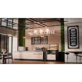 thumbnail of ALLboards Tableau à Craie Noir avec Cadre en Bois Laqué 150x100cm