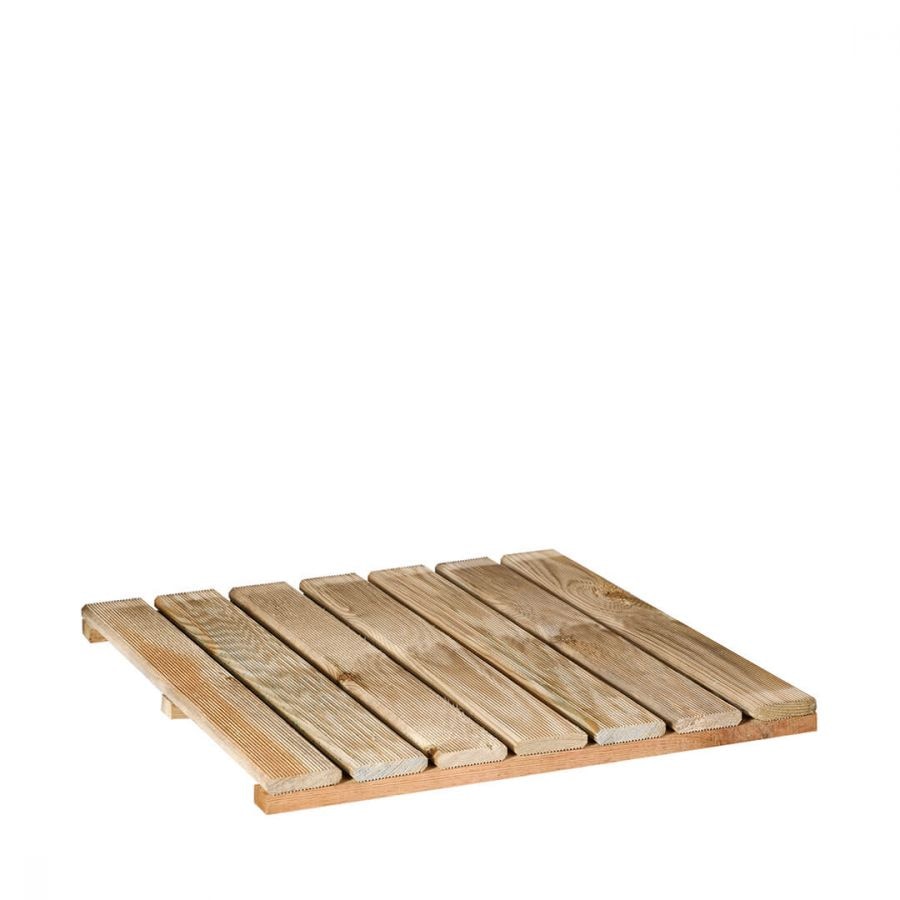Deck Madeira 100 X 100 Cm. Lam.32 X 32Mm.