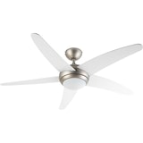 thumbnail of Bolero 2-in-1-Deckenventilator 134cm Leuchte 55W Fernbedienung weiß Weiß 134