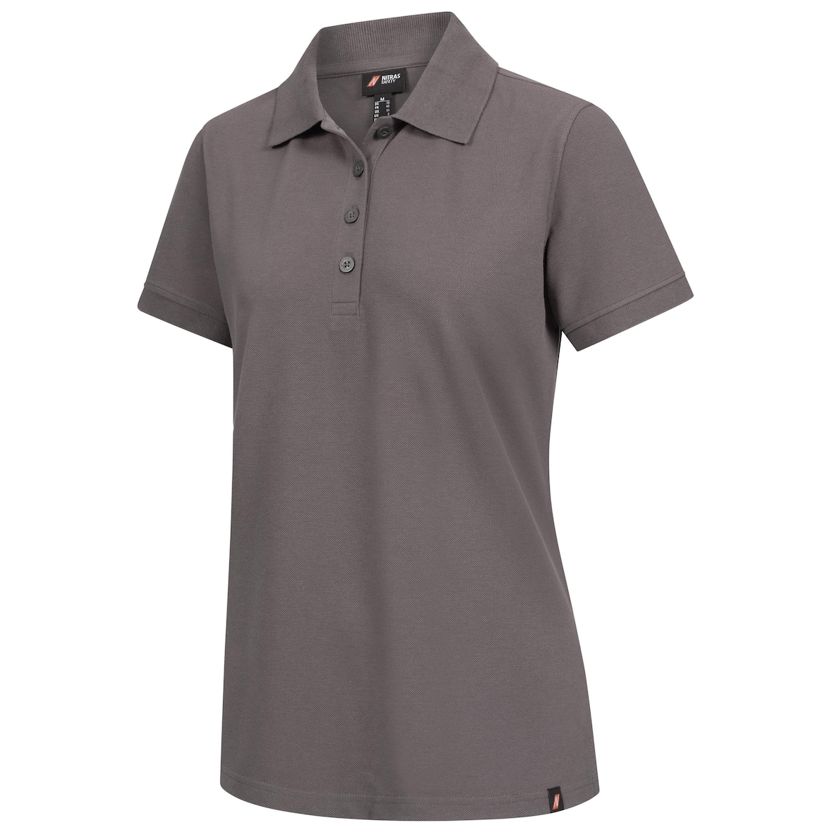 Nitras Motion Tex Plus Poloshirt  | Gr. XS | Arbeitsshirt Damen | grau