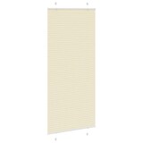 thumbnail of vidaXL Plissee Creme 90x200 cm Stoffbreite 89,4 cm Polyester