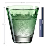 thumbnail of Leonardo Trinkglas Optic hellgrün 215 ml