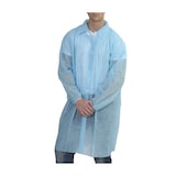 thumbnail of MONOUSO - Camice industriale TNT PP Con Velcro Senza Tasche Blu 3XL 35gr (1 Pezzi)