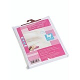 thumbnail of IPERSAN Coprimaterasso in 100% puro cotone 1 Piazza e mezzo, Tessuto Fasciato con Elastici Bianco