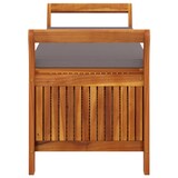 thumbnail of Helloshop26 - Banco de jardim mobiliário de exterior para pátio terraço com arrumação e almofada 126 x 50 x 60 cm madeira de acácia 02_0011807