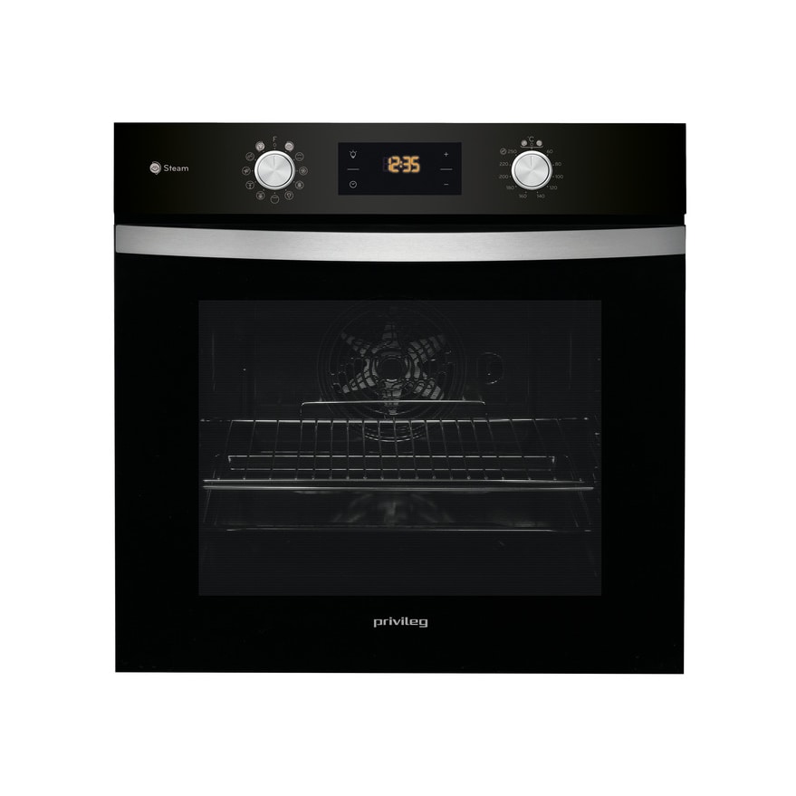 PRIVILEG Einbaubackofen PBWK3 JH8S BLG, 71L mit Pyrolyse