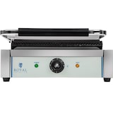 thumbnail of Royal Catering - Royal Catering Presse à Panini 2 200W Plaques Nervurée 230V Plaque de Cuisson Supérieure 34x22 Plaque de Cuisson Inférieure