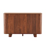thumbnail of Buffet 3 portes moderne rectangulaire L120 cm bois foncé