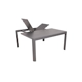 thumbnail of Gartentisch KATRIN - Kunststoff, Schwarz, 149x97x75cm | Ausziehtisch Esstisch Wetterfest Outdoor Tisch