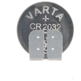 thumbnail of CR2032-1GU Lithium Knopfzelle liegend Printausführung 3er Print, mit ca. 10mm Printabstand am Pluspol 2er Print