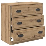 thumbnail of vidaXL Sideboard Artisan-Eiche 70 x 35,5 x 67,5 cm Holzwerkstoff