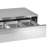 thumbnail of TEFCOLD Mesa fría cajones GN3/1 UD1-3 TEFCOLD, acero y vidrio, refrigeración profesional, Acero inoxidable