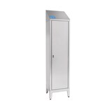 thumbnail of Armadio Portascope ad un anta in Acciaio Inox 430 - L500xP500xH2150 mm