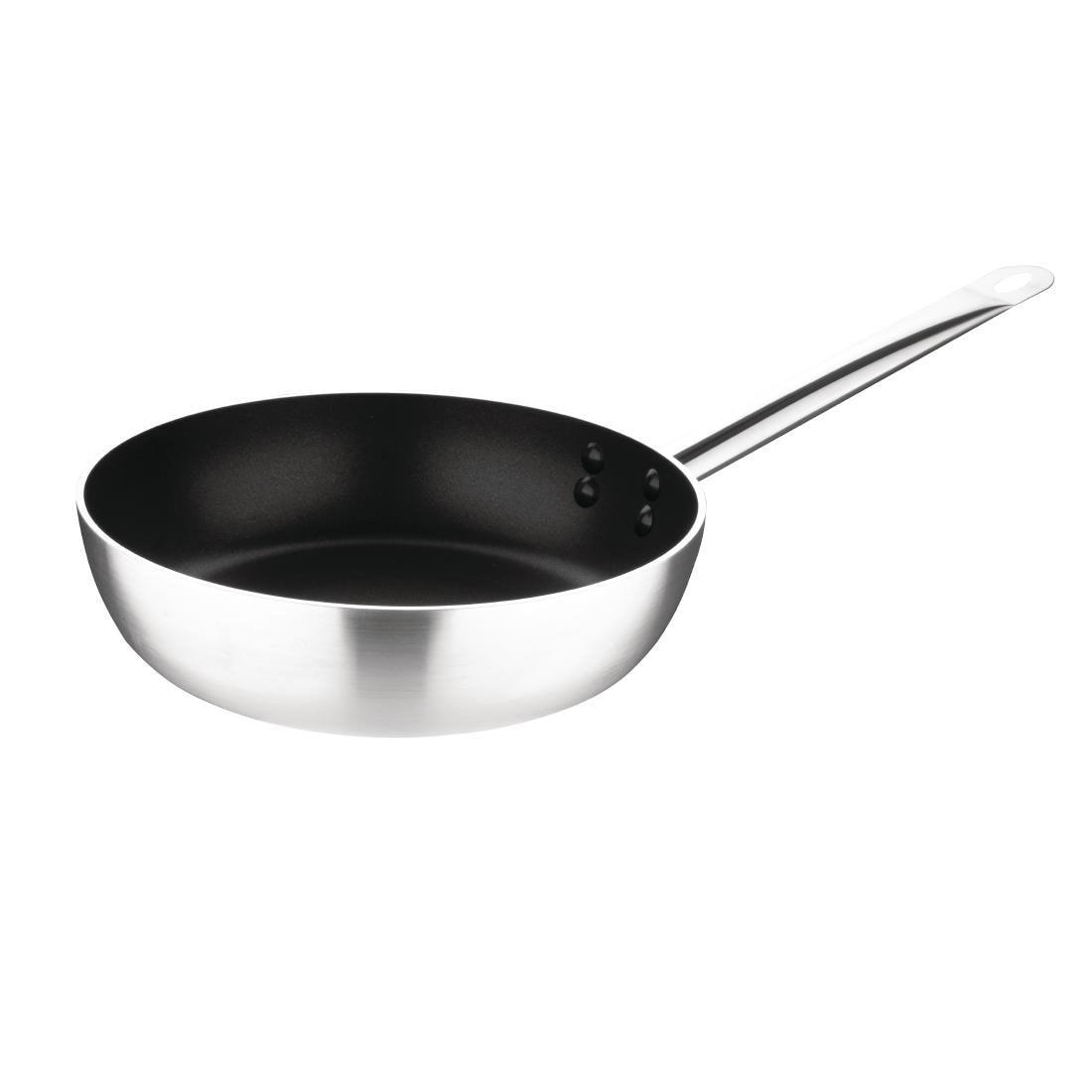 Vogue Antihaft Teflon Aluminium Induktions Platin Plus Sauté Pfanne 280mm