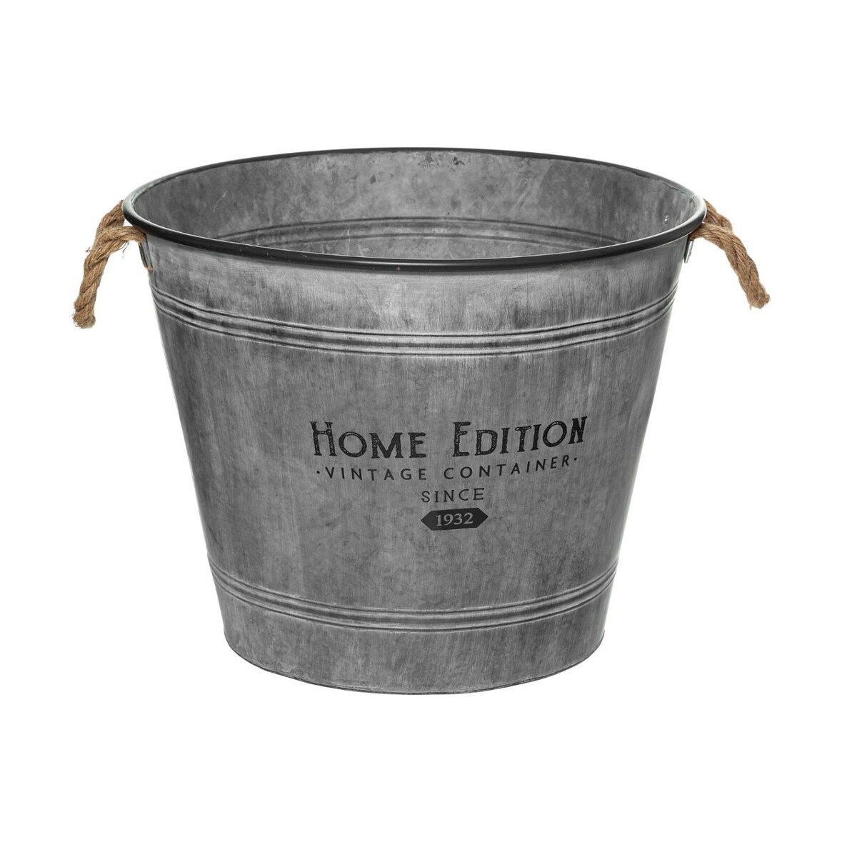 Pot de fleurs en Zinc Vintage D 48 cm