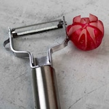 thumbnail of Julienne-Schäler mit Hobelplatte Hobelaufsatz  Julienneschneider Zoodles Hobel