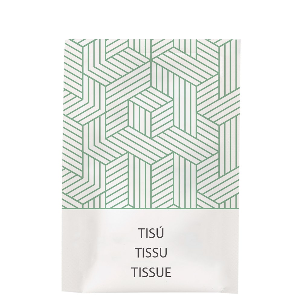 3 Pañuelos Enfundados Blanco 'Therapy'  6X10,5 Cm Tissue (250 Unidades)