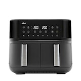thumbnail of Braun TwinCook 3 Heißluftfritteuse TD 3030I BK – 8L Doppelkammer (4L+4L), 2850W, RealAir Technologie & Sync-Funktion