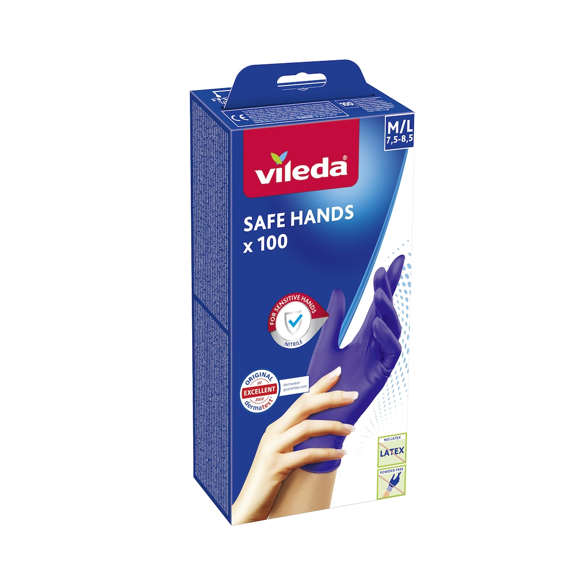 Vileda Handschoenen Safe Hands 100 St