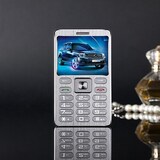 thumbnail of Mini Téléphone Portable Rose Gold 1.77 Pouces Dual SIM Bluetooth MP3 Anti-Perte Argent YONIS