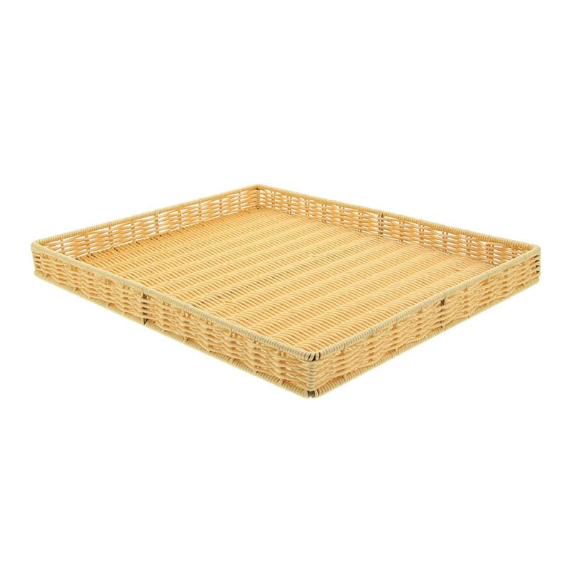 PROLINEA Bandeja, Bandeja plateau polypropylène tressé 50x40 cm - carton de 4