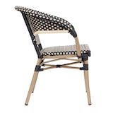 thumbnail of METRO PROFESSIONAL Fauteuil de terrasse FLORE, aluminium/plastique, aspect bambou, empliable, marron/noir