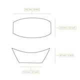 thumbnail of BIOZOYG 200 Stück Einwegschale 20cm Palmblattschale Schiffchenform Einweggeschirr Palmblatt Boot biologisch abbaubar biologisch kompostierbar