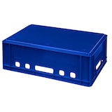 thumbnail of 5 Stück E2 Kisten 60 x 40 x 20 cm Fleischkiste Lagerkiste Metzgerkiste in blau