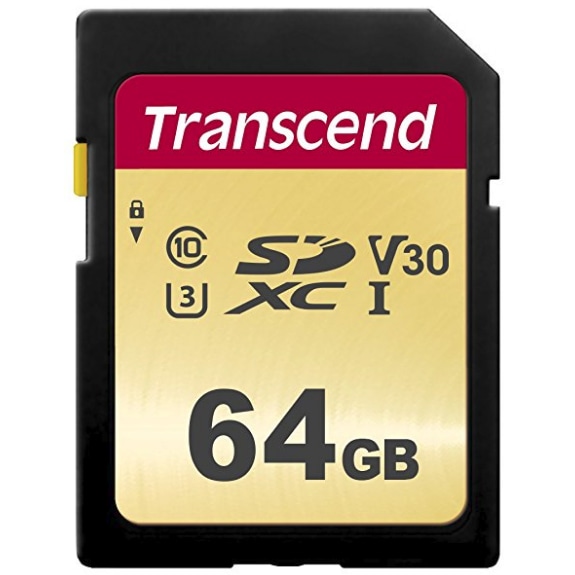 Transcend 64GB, UHS-I, SD SDXC Klasse 10