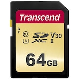thumbnail of Transcend 64GB, UHS-I, SD SDXC Klasse 10