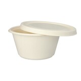 thumbnail of 25 Schalen, Zuckerrohr `pure` 1000 ml Ø 17 cm · 8,4 cm weiss