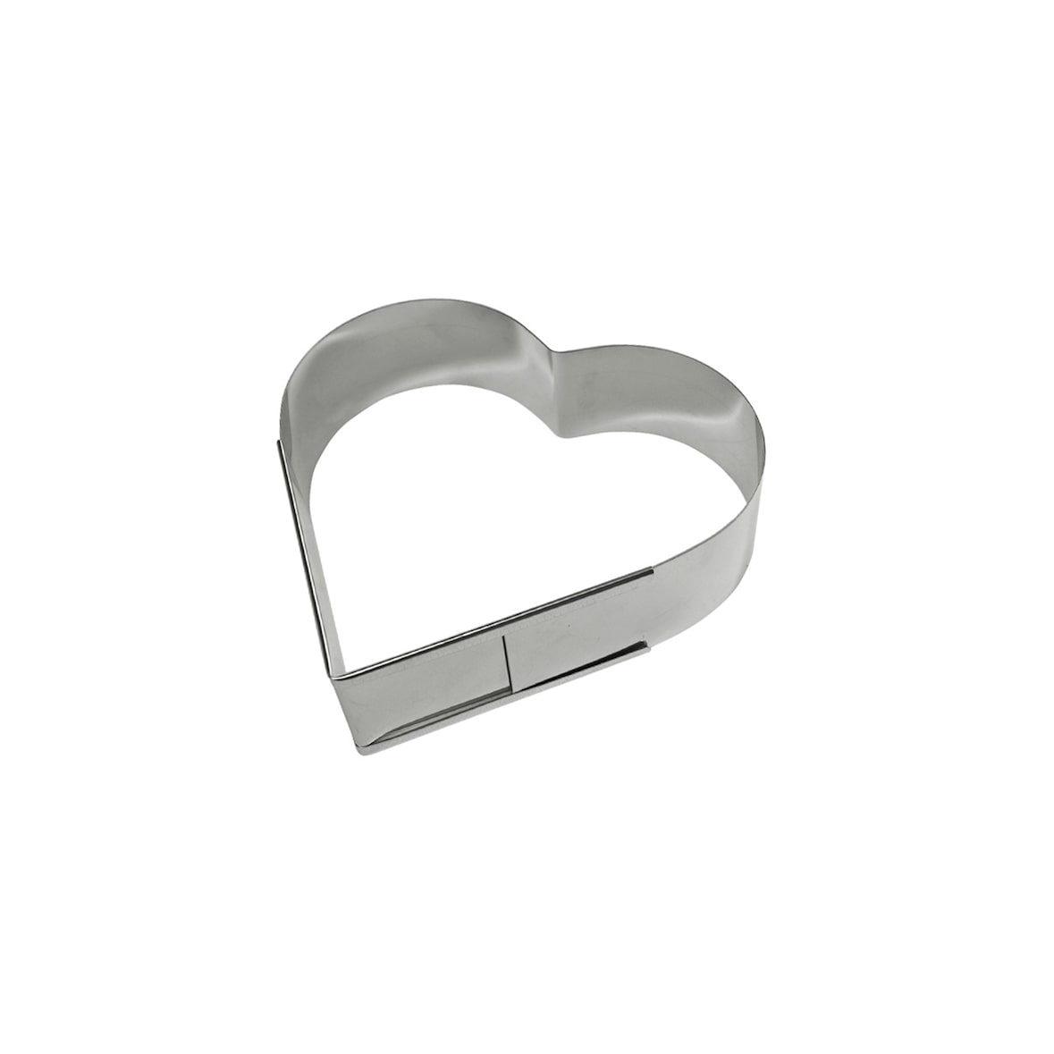 Schneider - Backrahmen "Herz" Edelstahl, verstellbar, 290 - 380 mm, Höhe: 70 mm