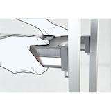 thumbnail of KBS Regaleinrichtung L-förmig 2280x400x1600 mm Aluminium eloxiert PVC bis 75 kg