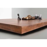 thumbnail of Esstisch Akazie Nussbaum 240 x 100 cm massiv gerade Kanten Spider-Gestell schwarz RIO