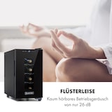 thumbnail of Klarstein Bellevin 8 Uno Weinkühlschrank 23 Liter 11-18 °C LED Touch SingleZone Schwarz