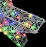 thumbnail of vidaXL 3D Stern mit 50 LEDs Mehrfarbig 55 x 53.5 x 10 cm Acryl