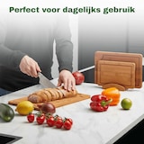 thumbnail of Bikolo® Snijplankenset Met Houder 3-Delig - Snijplanken Bamboe