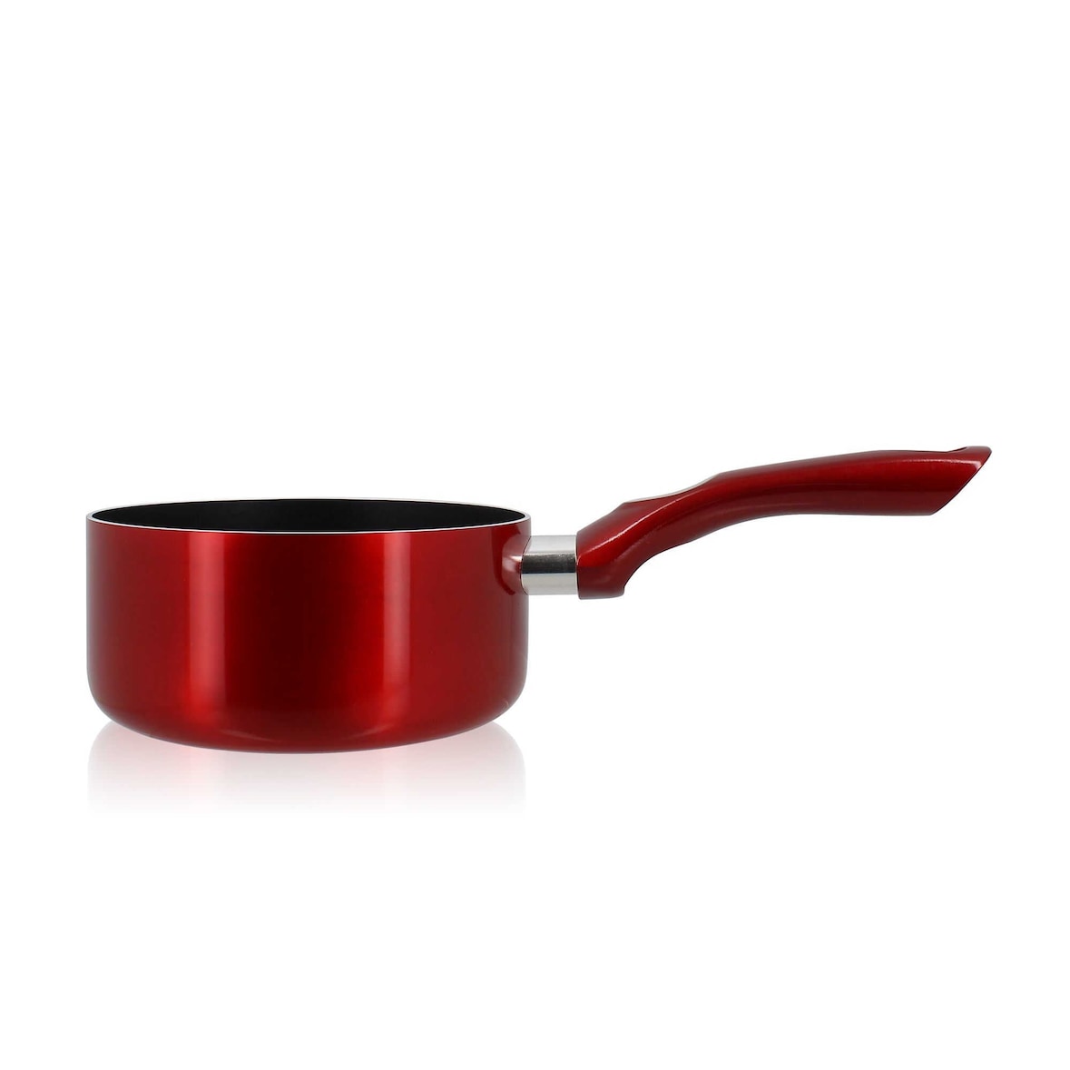 Menastyl - Casserole cerise 16cm en aluminium compatible induction