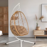 thumbnail of Hängesessel COCOVA Outdoor mit Gestell weiß/beige hjh LIVING