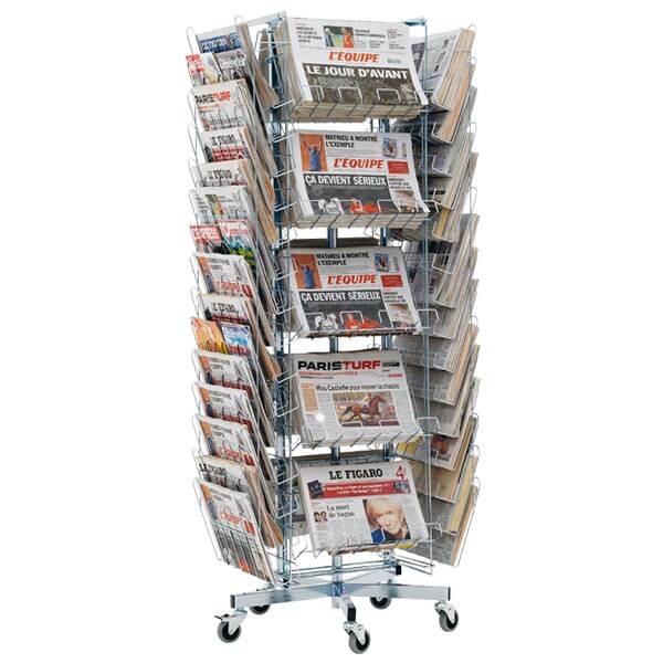 Tourniquet rotatif journaux 40 cases