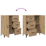 thumbnail of vidaXL Sideboard Artisan-Eiche 69,5 x 34 x 90 cm Holzwerkstoff