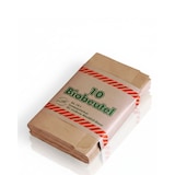 thumbnail of Papier Müllbeutel, 300Stk, ca. 10 Liter, kompostierbar, braun, 34x20cm